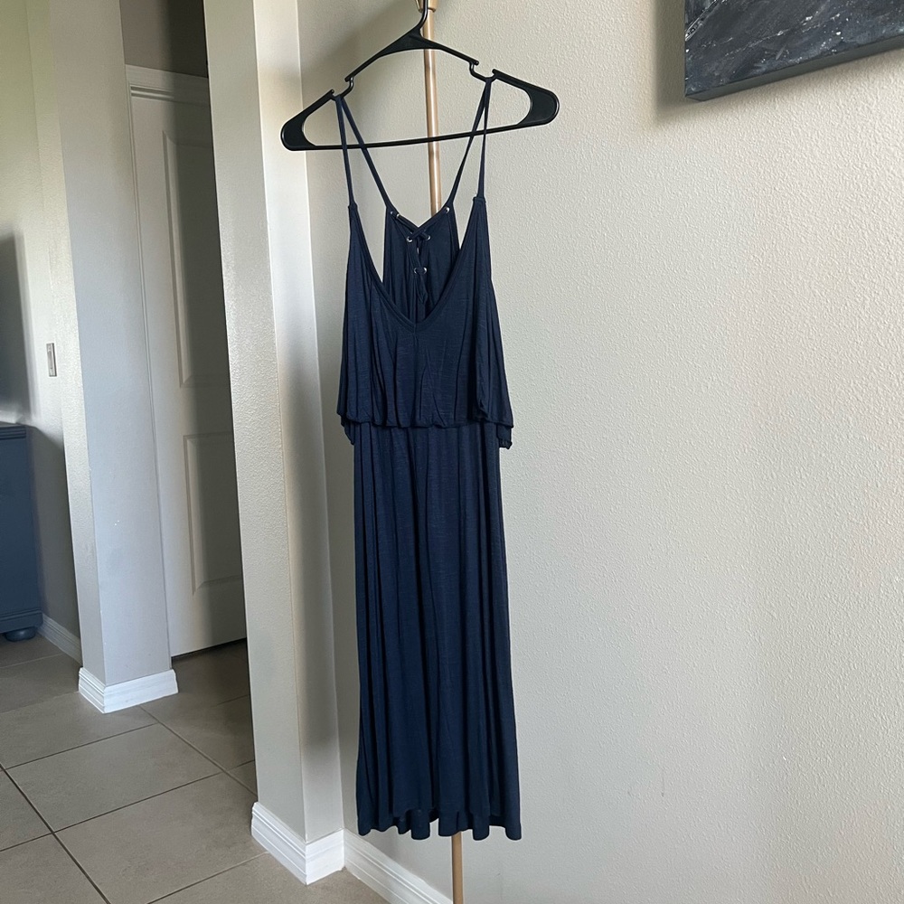 Blue Island Deep Blue Dress